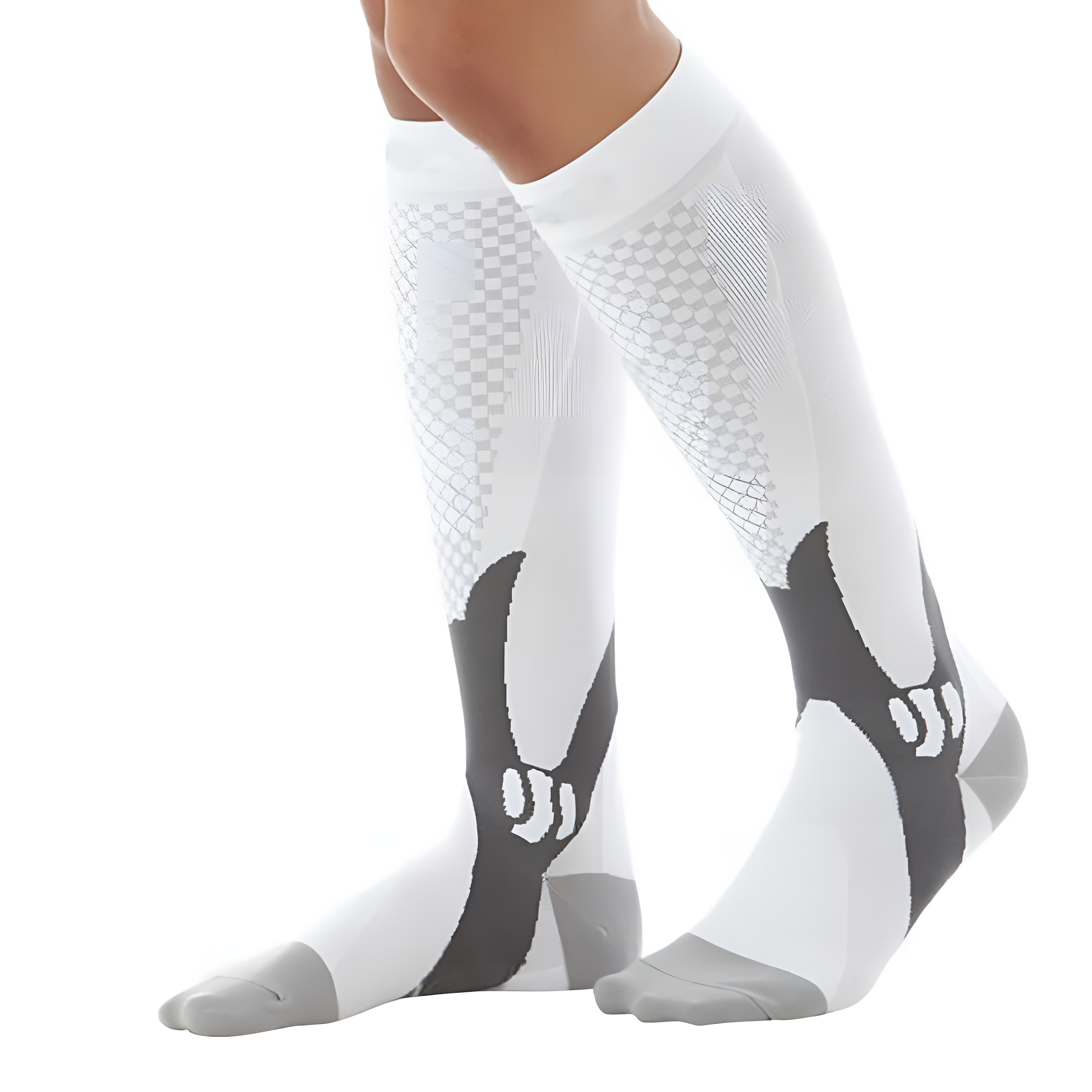 High Quality Medicated Sports 20-30mmHg Blood Circulation Compression Unisex socks pair women socks fancy socks for men and women socks cute