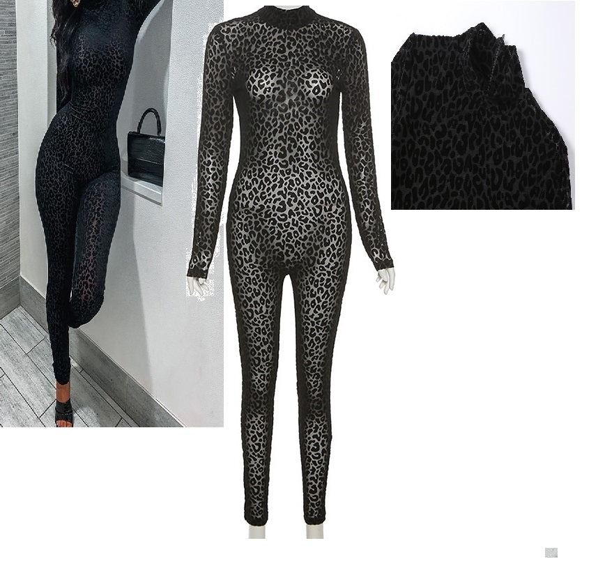 Women Breathable Jumpsuit Jumpsuit Body Stockings dress lingerie BodyCon