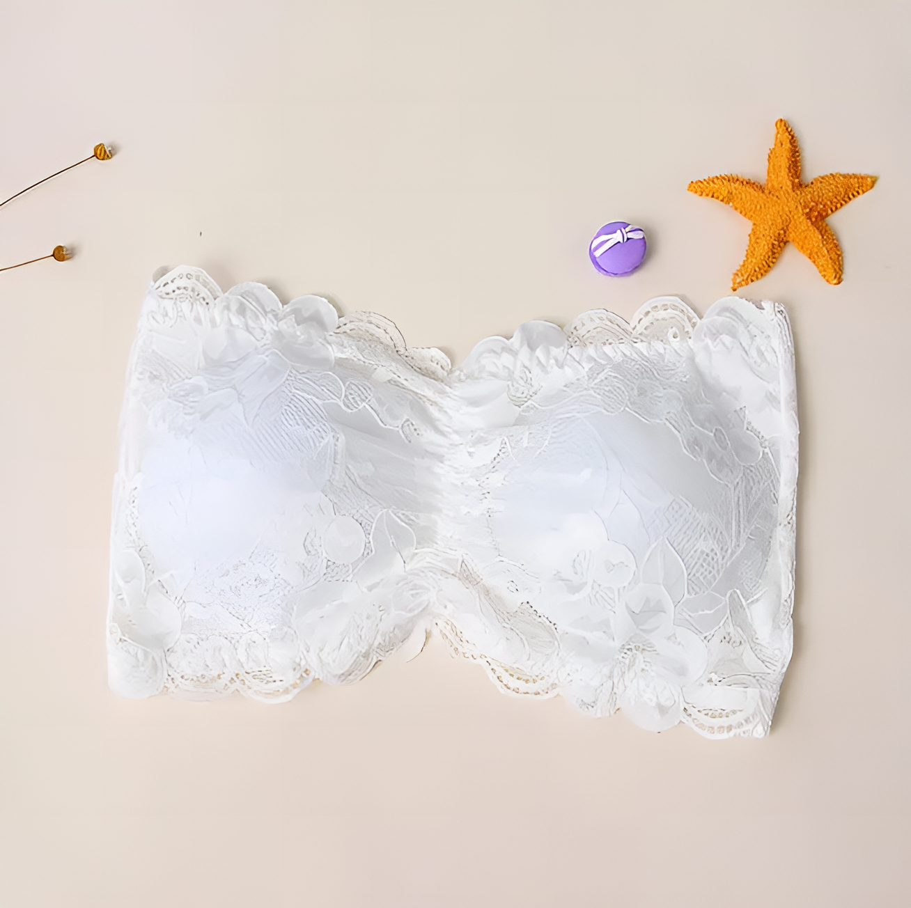 One Size (Fits:24 inch - 38 inch) Women Ladies Bra Ladies Undergarment
