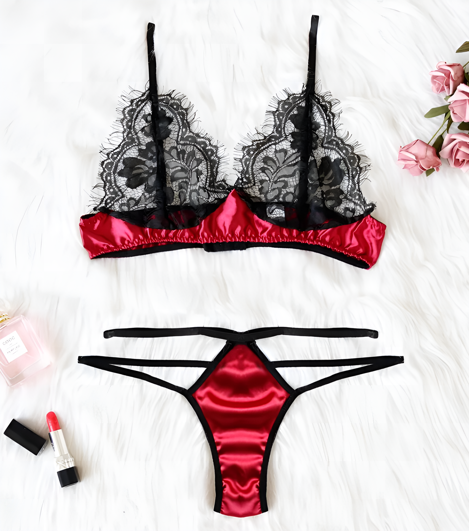 Premium Quality European Intimates Stylish Bra Set Fashion Style Stylish Super Soft For girls (Weight 40-75) – Bra Set Onl...