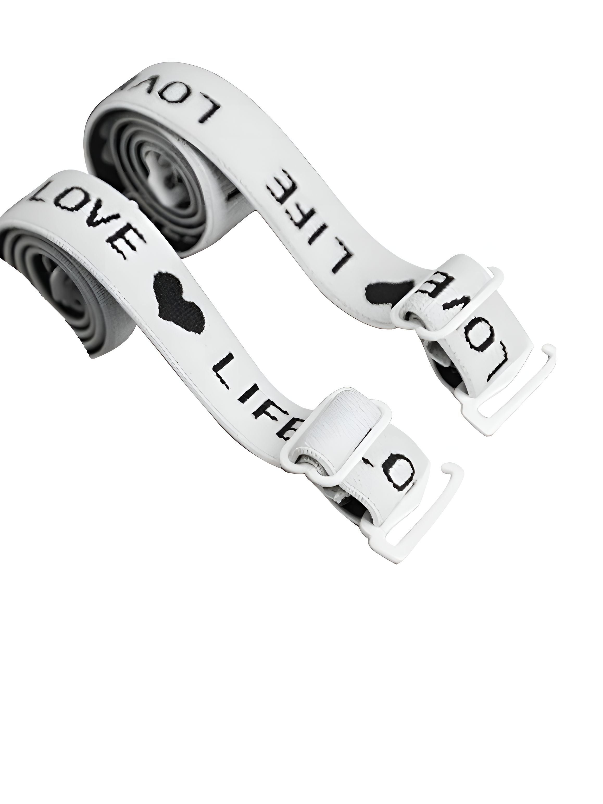 Close-up of anti-slip elastic bra strap with adjustable buckle for women
