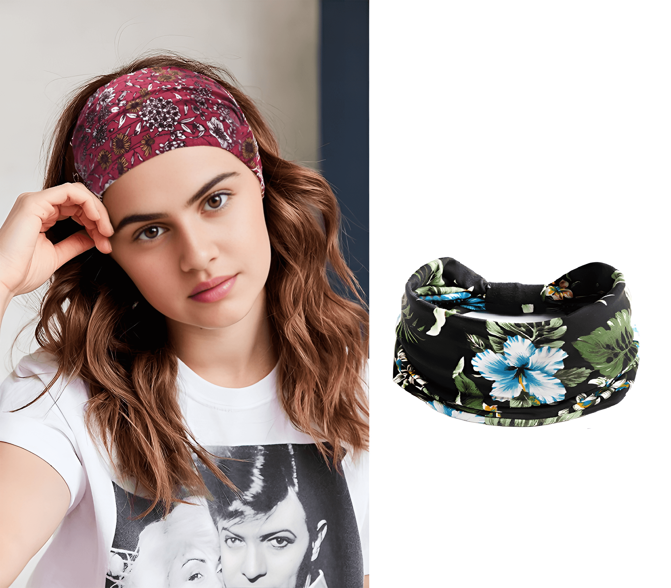 Women’s yoga headband for workout and fitness – non-slip and breathable