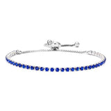 Trendy Cubic Zirconia Bracelet & Bangle Adjustable Tassel Style – Image 3 of 3