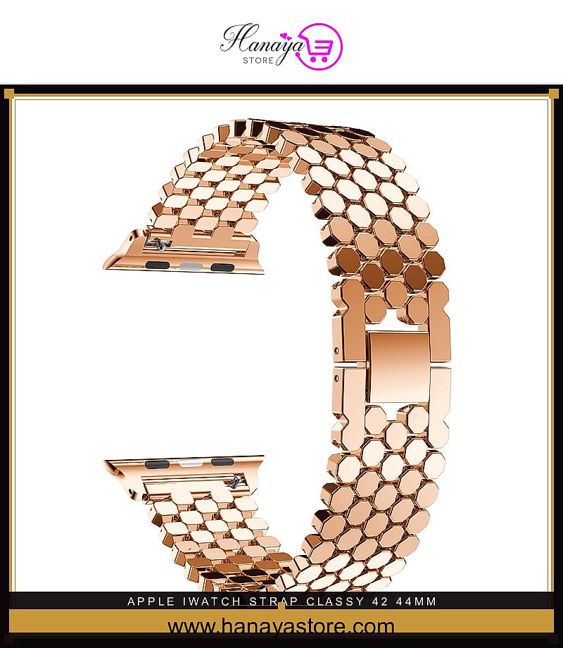 Apple Iwatch Strap Classy 42/44mm Series 1/2/3/4/5/6 – Accessories Online in Pakistan | Hanaya