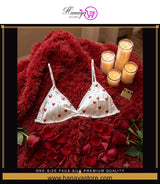 One Size Faux Silk Premium Quality Women Nightdress Bra Lingerie Sleepwear SIZE: 32/34/36