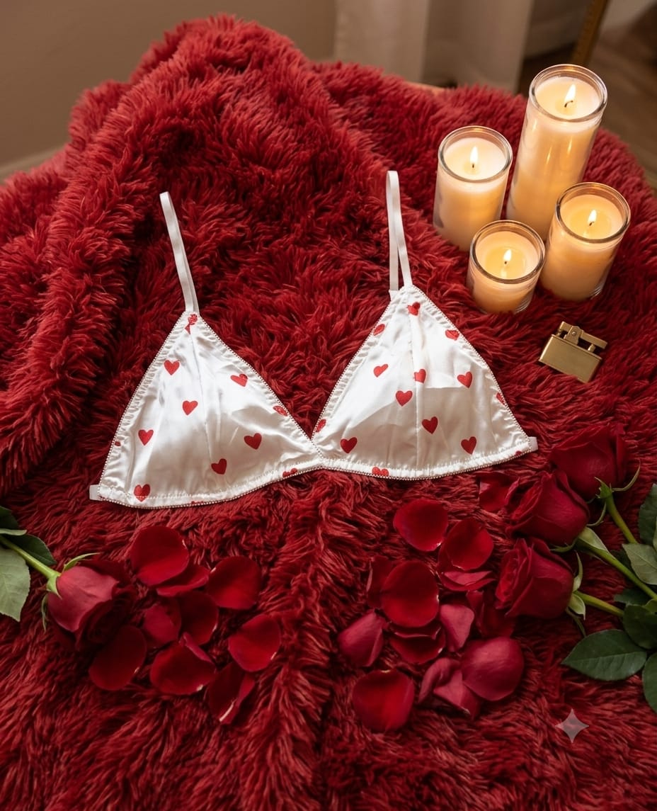 One Size Faux Silk Premium Quality Women Nightdress Bra Lingerie Sleepwear SIZE: 32/34/36