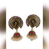 Trendy Classy Elegant Tassel Jhumka Stylish Earrings – Earrings Online in Pakistan | Hanaya