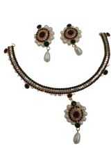 Trendy Classy Fully Crystal Crystal Earring & Necklace Jewelry Set – Image 4 of 4