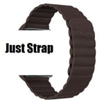 Magnetic Loop Faux Leather Strap Compatible for Apple Watch Strap Elegant 42/44mm Series 1/2/3/4/5/6 – View 4 – Accessorie...