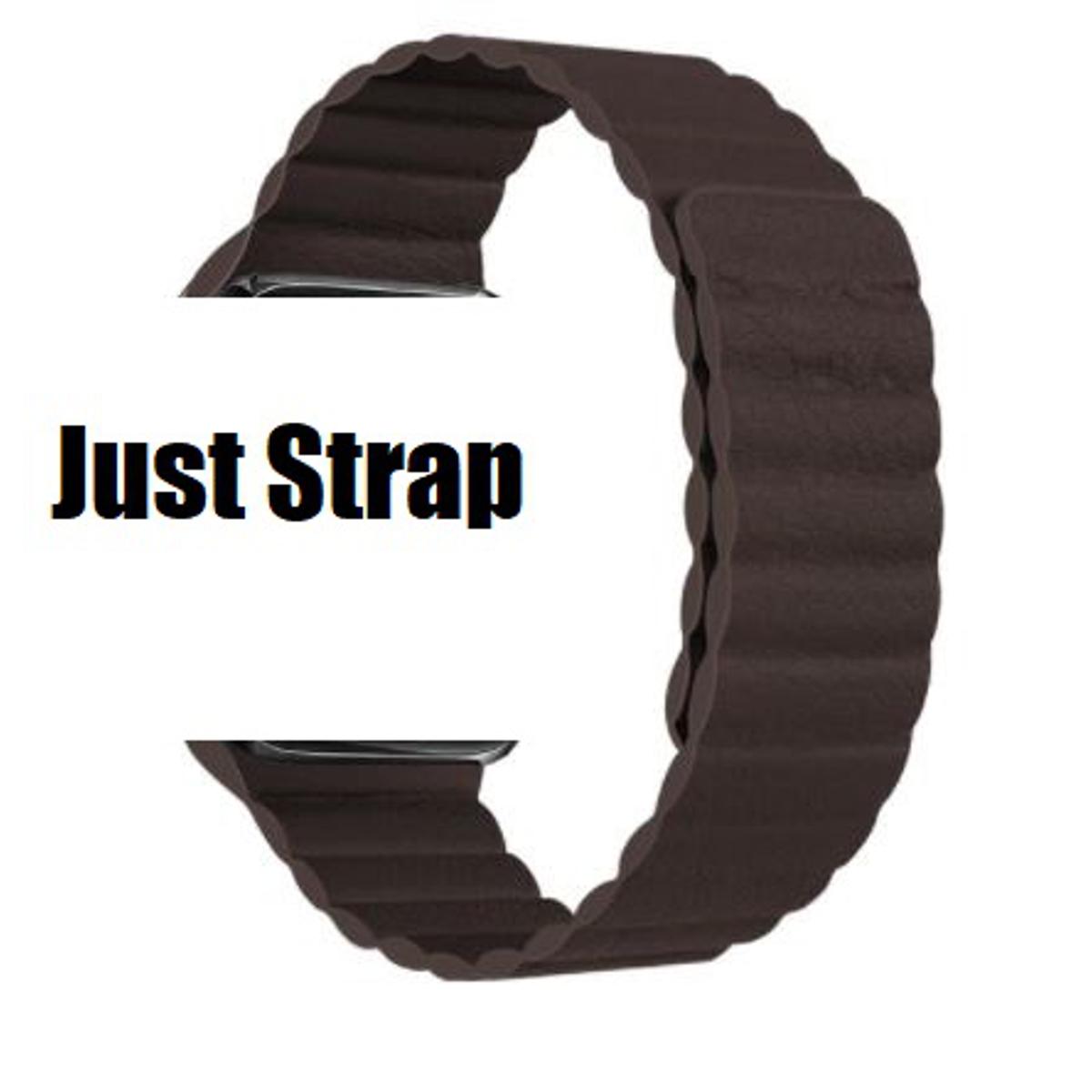 Magnetic Loop Faux Leather Strap Compatible for Apple Watch Strap Elegant 42/44mm Series 1/2/3/4/5/6 – View 4 – Accessorie...