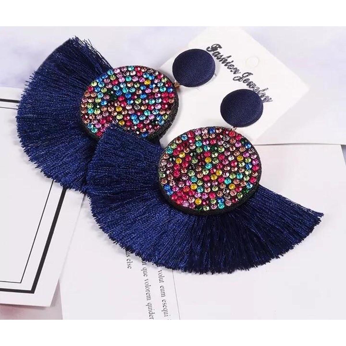 Classy Tassel Trendy Elegant Earring – Image 3 of 3