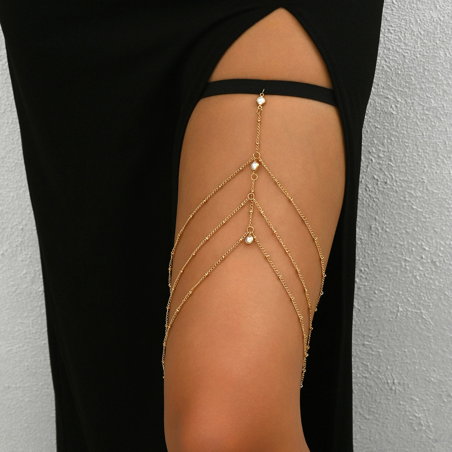 Bohemian thigh chain Design 9