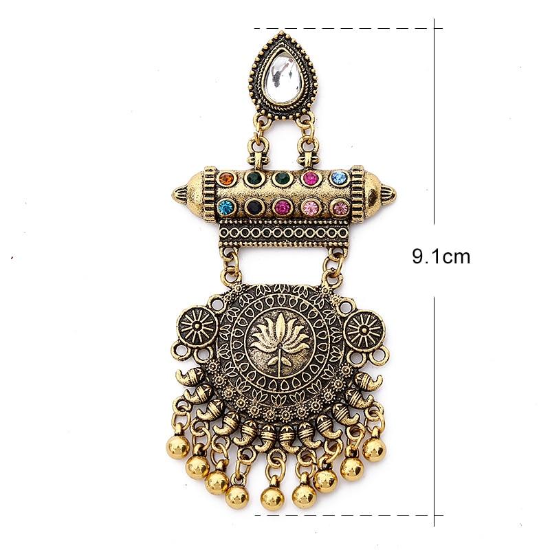 Trendy Classy Antique Vintage Elegant Earring – Image 3 of 3