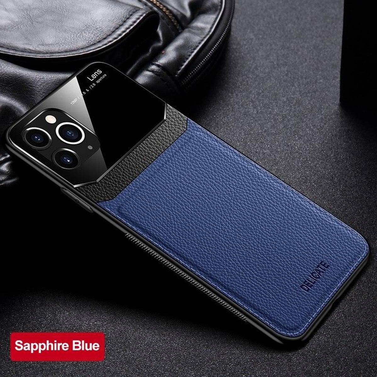 Hanya Collection Faux Leather Back Shockproof Case Compatible for APPLE IPHONE 11 – Accessories Online in Pakistan | Hanaya