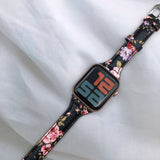 Ladies Strap Elegant Compatible For APPLE 38/40mm Series 1/2/3/4/5 - STRAP only – Close Up – Accessories | Hanaya Pakistan