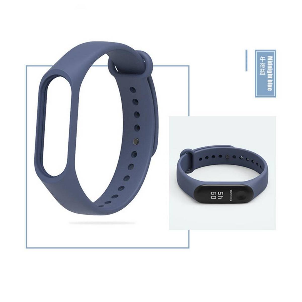 Strap Compatible for Xiaomi-Mi Series 3/4 Silicone Wrist Strap – Lifestyle – Buy Accessories Pakistan | Hanaya