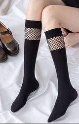 Trendy Women Breathable Fishnet Mid Sock Hollow Net Women Socks Pair Women Socks Fancy Socks for Women Women Socks Cute – Image 2 of 7