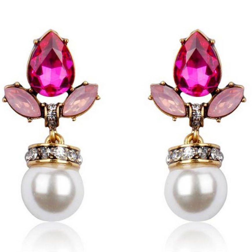 BIG Pearl Trendy Fashionable Classy Earrings – Accessories Online in Pakistan | Hanaya