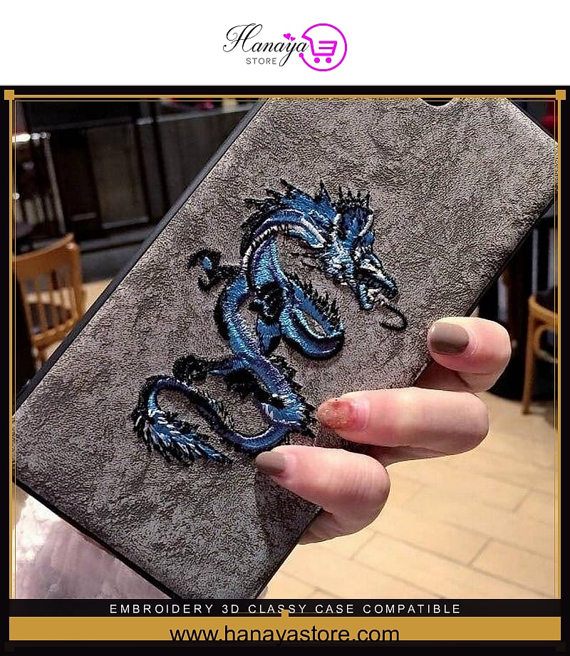 Embroidery 3D Classy Case Compatible for APPLE IPHONE 11