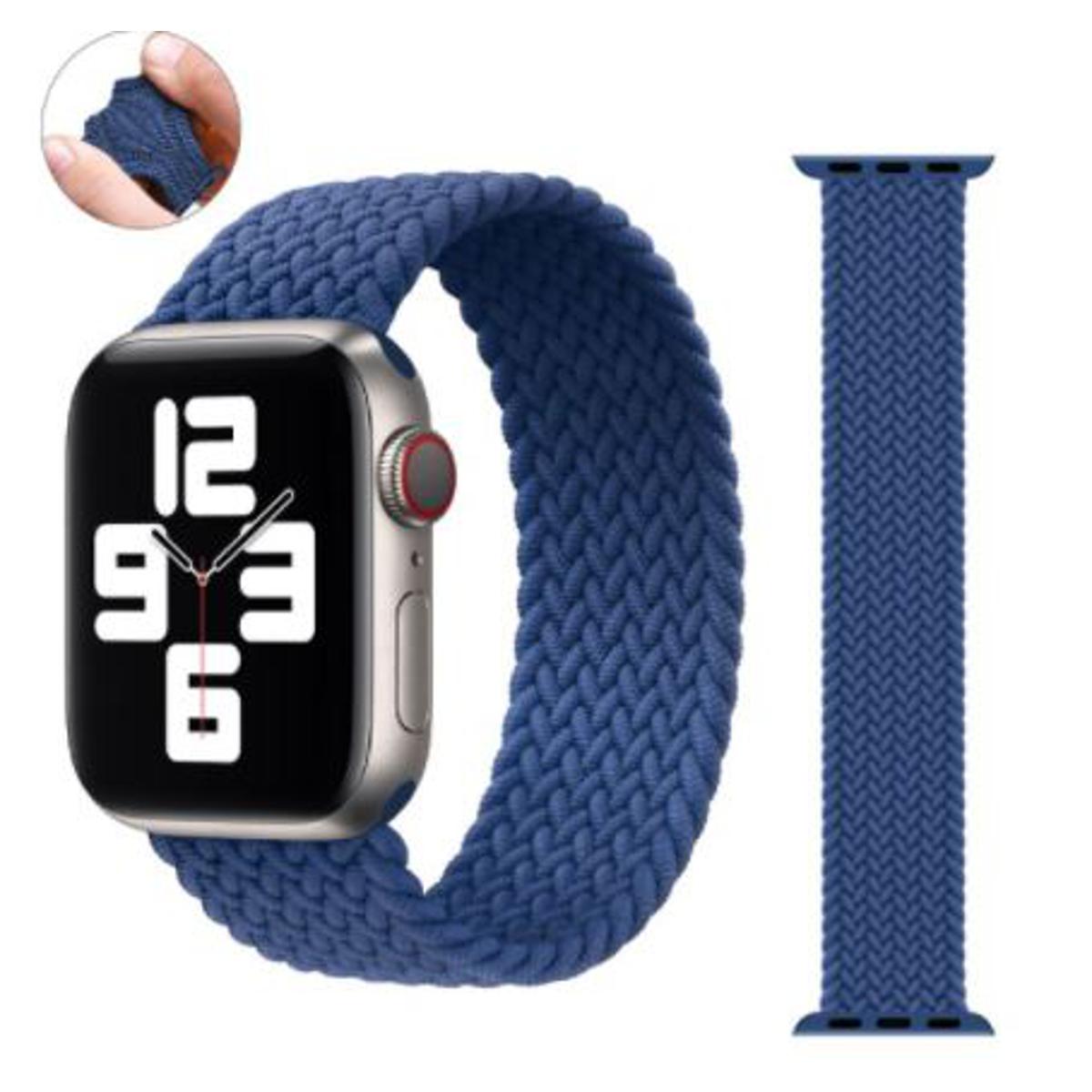 STRAP Elastic Sports Braided Solo Nylon strap Compatible For APPLE 38/40mm Series 1/2/3/4/5/6 – Close Up – Accessories | H...