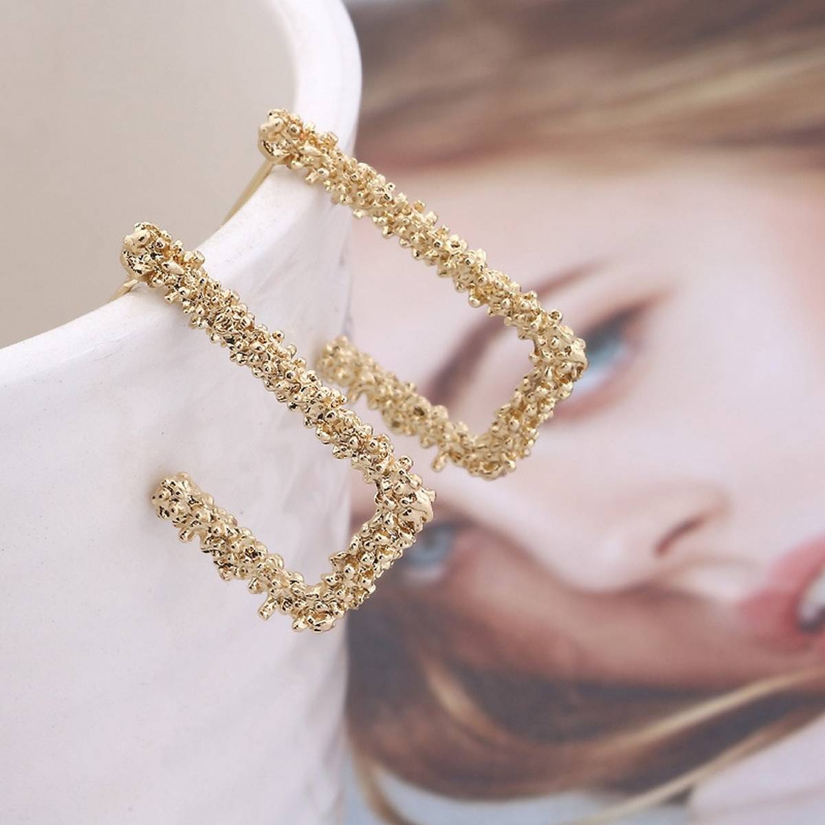 Classy 3cm Small Trendy Elegant Earring – Earrings Online in Pakistan | Hanaya