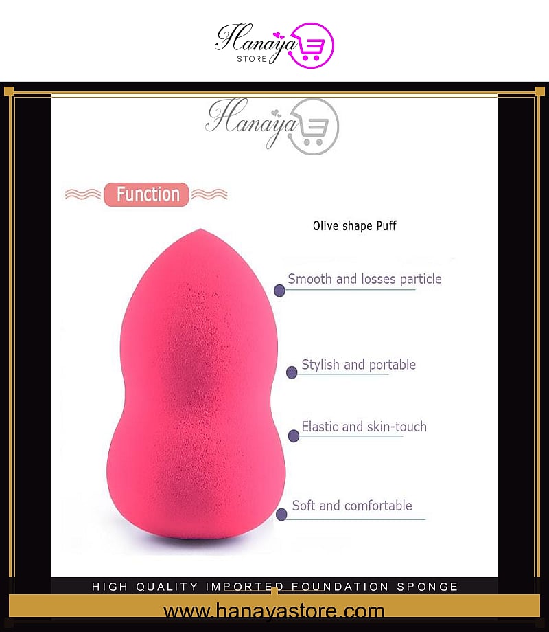 High quality imported Foundation Sponge makeup sponge – Accessories Online in Pakistan | Hanaya