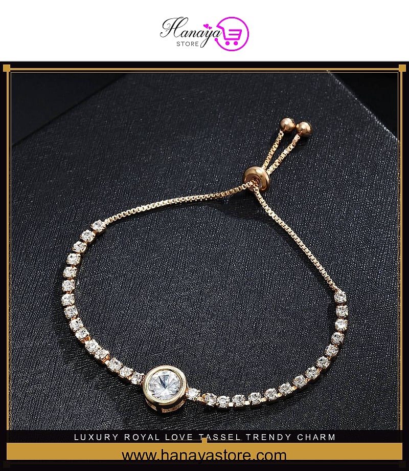 Luxury Royal Love Tassel Trendy Charm Bracelet – bracelet Online in Pakistan | Hanaya