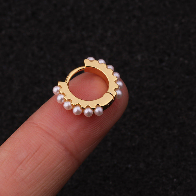 1Piece 8mm Cartilage Helix stud Tragus Ear Piercing Earring For Girls