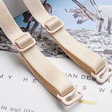 1 PAIR Thin Adjustable Bra Strap Bra Strap Women Bra Shoulder Strap Elastic Anti Slip Adjustable Detachable Ladies Bra Acc...
