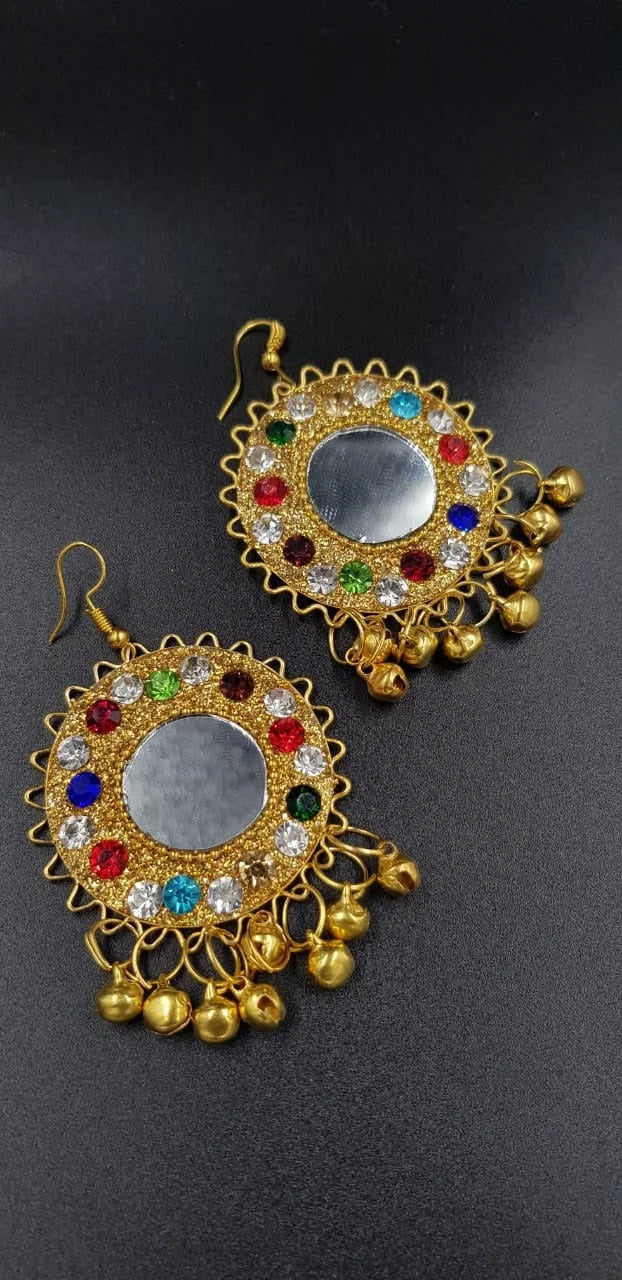 Trendy Artistic Jhumki Classy Elegant Royal Earring – Close Up – Accessories | Hanaya Pakistan