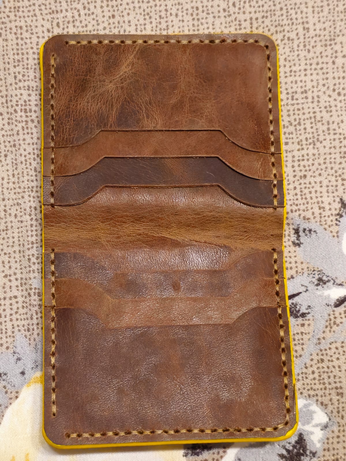 Genuine Leather Wallet for Men | Crazy Horse Pull-Up Cowhide Bifold Wallet with Card Slots & Cash Compartment
