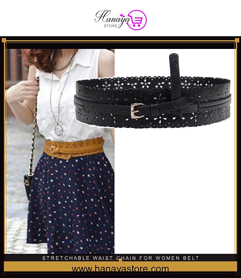 Stretchable Waist Chain for Women Belt for Girls Kamar Band Stylish Slim Belt for Women Trendy Fashionable Elegant Classy Accessory – Buy belts online in Pakistan