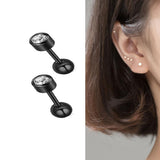 2-Piece Stainless Steel 4mm Ear Plug – Piercing Barbell Cartilage Jewelry – Lifestyle – Buy Earrings Pakistan | Hanaya