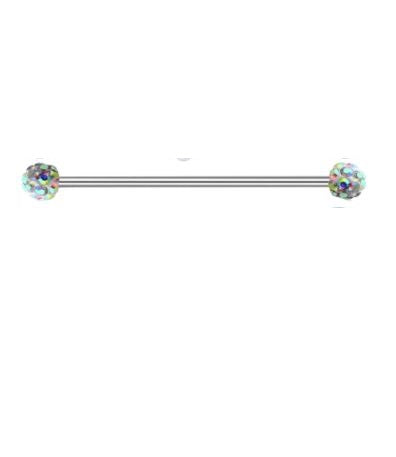 High Quality Steel 38mm Ear Plug for Industrial Cartilage Piercings – Earrings Online in Pakistan | Hanaya