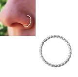 Piercing 1 Piece 8mm Helix Nose Ring Body Jewelry – Image 3 of 3