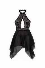 One Size Premium Quality Women Nightdress One Size Lingerie Sleepwear Babydoll Chemise Lace Bralette Comfortable Home Wear Bodycon Nightgown Bridal Wear Nightwear Bridalwear – Image 4 of 4