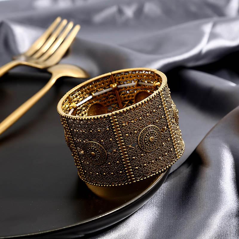 Trendy Classy Antique Vintage Adjustable Bracelet – Image 3 of 3