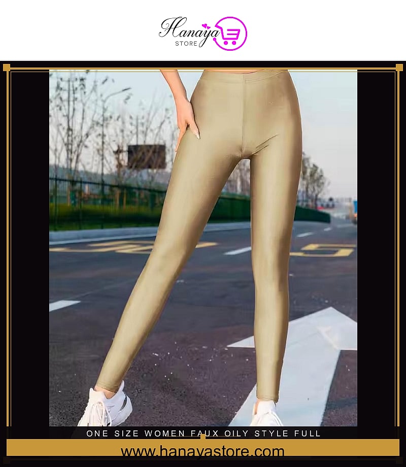 One Size Women Faux Oily Style Full Socks Long Tights Legging Silky Thigh High Stockings Long Socks – Accessories Online i...