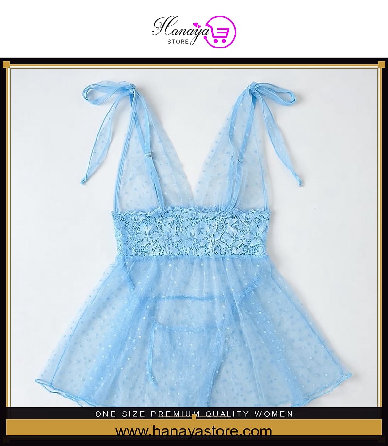 One Size Premium Quality Women Nightdress One Size Lingerie Sleepwear Babydoll Chemise Lace Bralette Comfortable Home Wear Bodycon nightgown Bridal Wear Nightwear Bridalwear