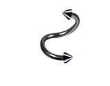 2 Pieces Spiral Cartilage Helix Stud Tragus Ear Piercing Earring For Girls – Image 4 of 4