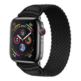 STRAP Stretchable Premium Quality Cloth Compatible For APPLE 42/44mm Series 1/2/3/4/5/6 - STRAP only – Close Up – Accessor...