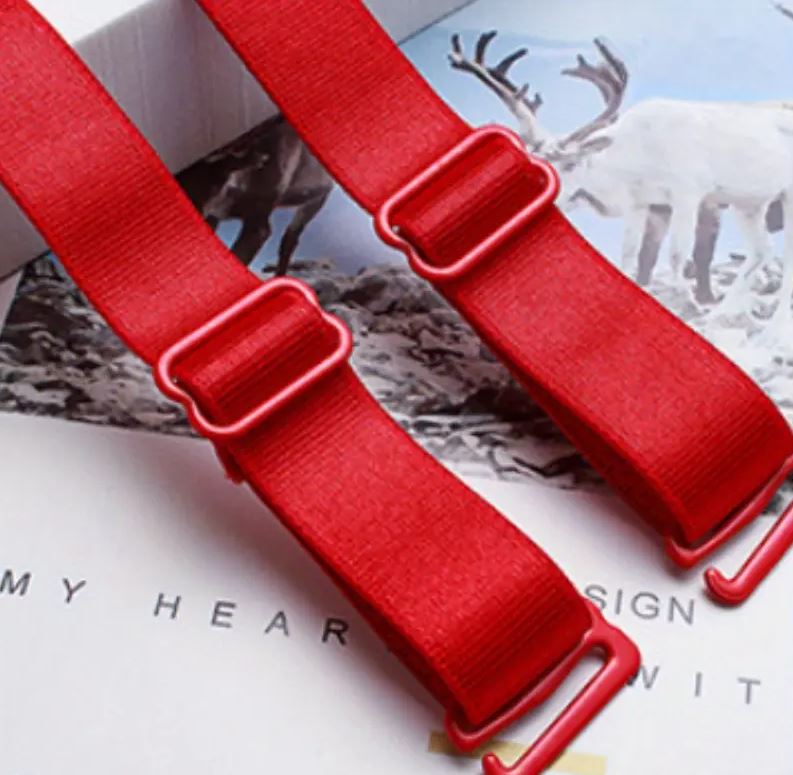 1 PAIR Thin Adjustable Bra Strap Bra Strap Women Bra Shoulder Strap Elastic Anti Slip Adjustable Detachable Ladies Bra Acc...