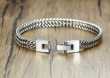 Stainless Steel SS Premium Bracelet Stylish Wristband for Men, Couples Jewelry Gift Best Stylish
