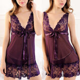 Nightwear Lace Nightgown Sleepwear G-String Stylish Robe – Close Up – Accessories | Hanaya Pakistan