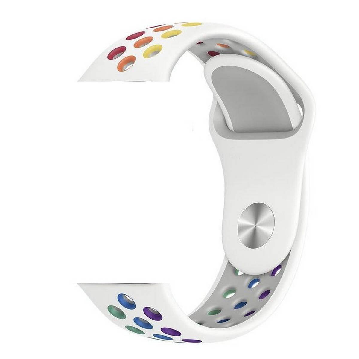 Compatible For SAMSUNG strap S3 Frontier Classic 22mm Rainbow Strap Elegant Soft Silicon Strap – Accessories Online in Pak...
