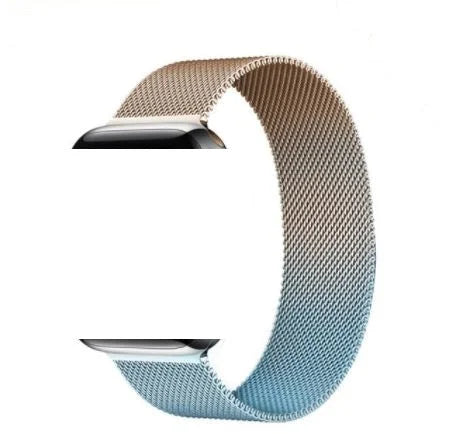 Elegant Magnetic Milanese Loop strap Compatible for APPLE iWatch 42/44mm Series 1/2/3/4/5/6 - STRAP only – Accessories Onl...