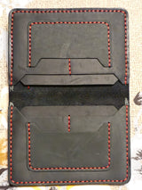 Genuine Leather Wallet for Men | Crazy Horse Pull-Up Cowhide Bifold Wallet with Card Slots & Cash Compartment