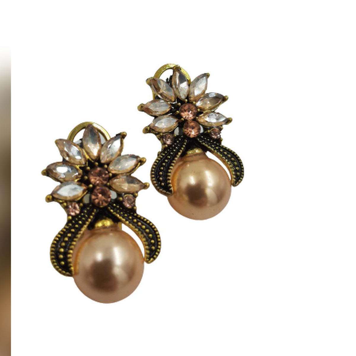 High Quality Vintage Rough Elegant Stylish Earrings for Parties – Earrings Online in Pakistan | Hanaya