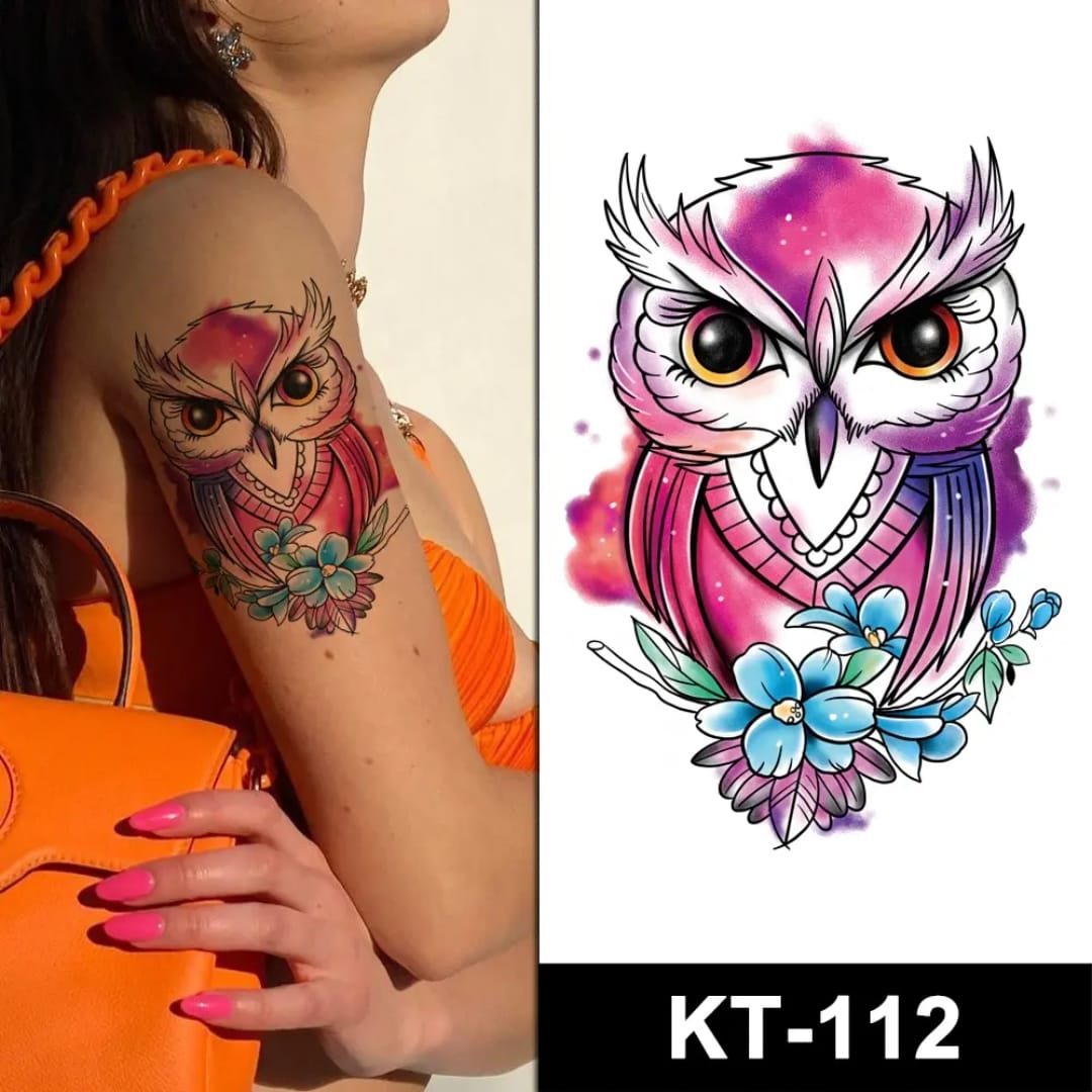 Waterproof Temporary Tattoo Sticker flower rose fake hand tattoo leg tattoo neck tattoo wrist tattoo thigh tattoo back tattoo arm tattoo foot tattoo Mehndi Henna