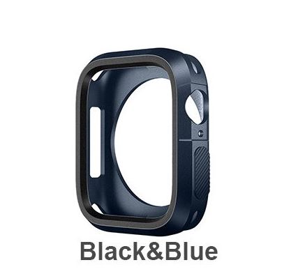 High Quality Super Soft Silicone Bumper Case Compatible for APPLE Watch 38mm Series 1/2/3 – View 8 – Accessories | Hanaya ...